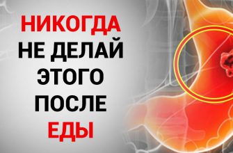 Важно! Вот чего никогда не нужно делать после еды: 10 привычек, которые разрушают тебя изнутри.