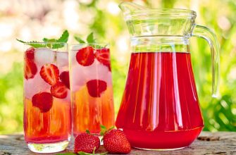 Компот «Клубничный мохито» в банках на зиму: хит сезона! Бегом за клубникой, время-то идет.