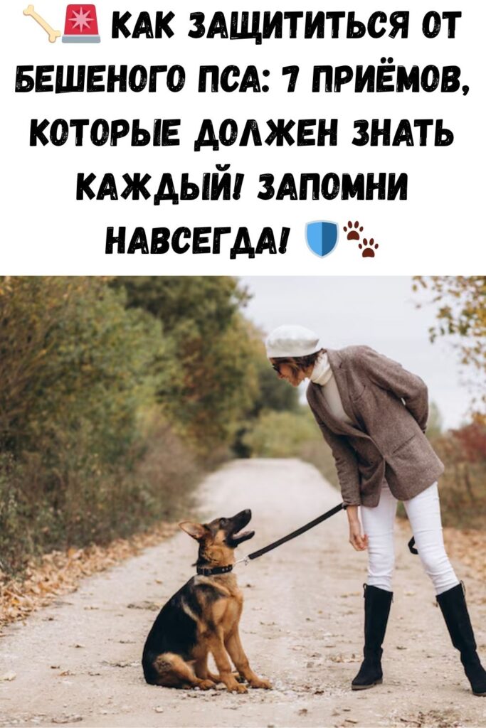 7 приемов, которые спасут тебя при нападении бешеного пса. Запомни раз и навсегда!