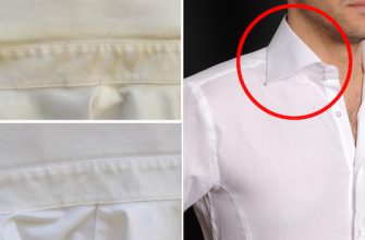 Убираем желтые пятна на воротничках и в области подмышек!