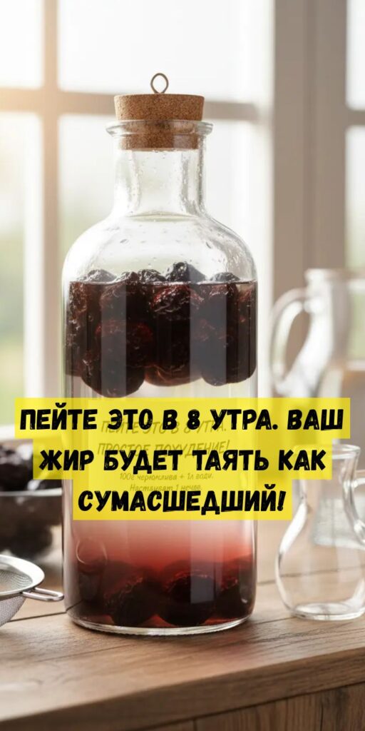 Пейте это в 8 утра. Ваш жир будет таять как сумасшедший!