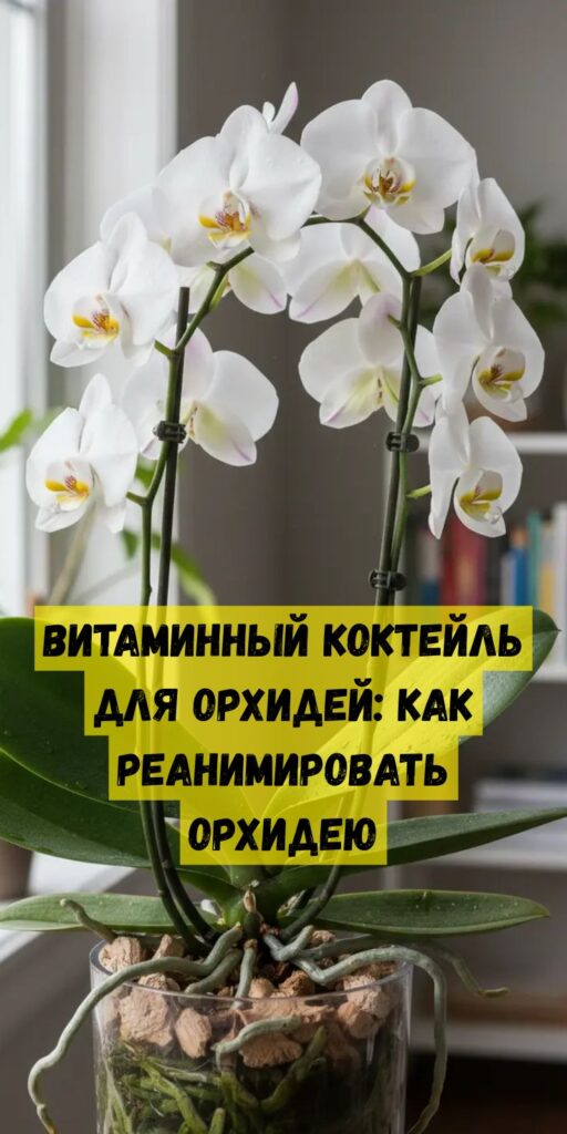 Витаминный коктейль для орхидей: как реанимировать орхидею