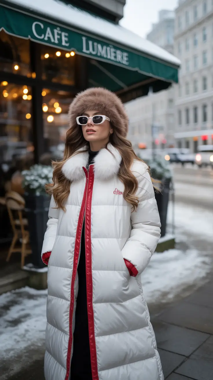 24 образа с зимними пуховиками: стильно и уютно 24 образа с зимними пуховиками: стильно и уютно