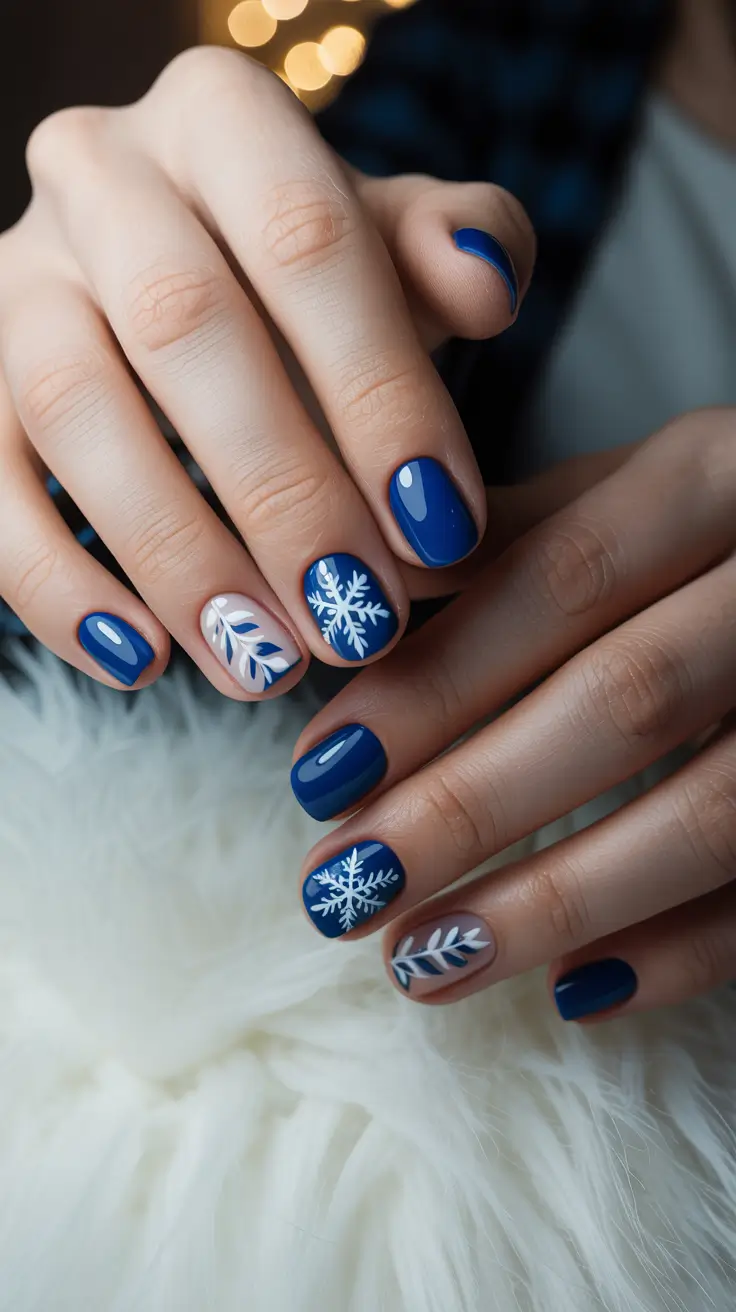 25 зимних идей для акрилового маникюра: потрясающий сезонный маникюр 25 зимних идей для акрилового маникюра: потрясающий сезонный маникюр