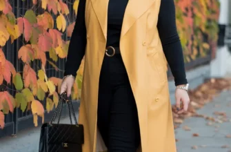 22 идеи осеннего модного гардероба больших размеров, которые выглядят непринуждённо и шикарно