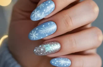 24 зимних дизайна для гель-лака: модные варианты для холодной погоды в этом сезоне