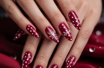 23 идеи для зимнего маникюра: элегантный, праздничный и неподвластный времени маникюр