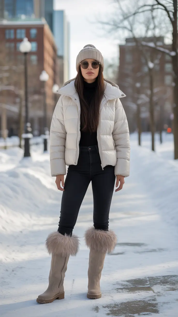 24 идеи зимних нарядов, чтобы оставаться стильными и не мёрзнуть 24 идеи зимних нарядов, чтобы оставаться стильными и не мёрзнуть