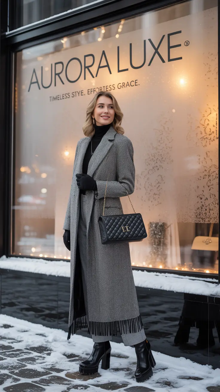 23 идеи зимних нарядов для женщин старше 40 лет 23 идеи зимних нарядов для женщин старше 40 лет