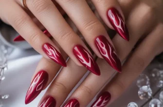 24 идеи для красного рождественского маникюра: праздничный и гламурный маникюр, который стоит попробовать в этом сезоне