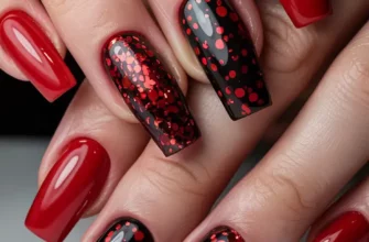 25 идей для осеннего маникюра в форме балерины