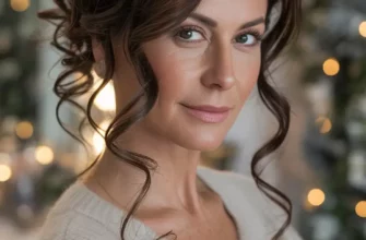 25 зимних причёсок и цветов волос для женщин старше 50