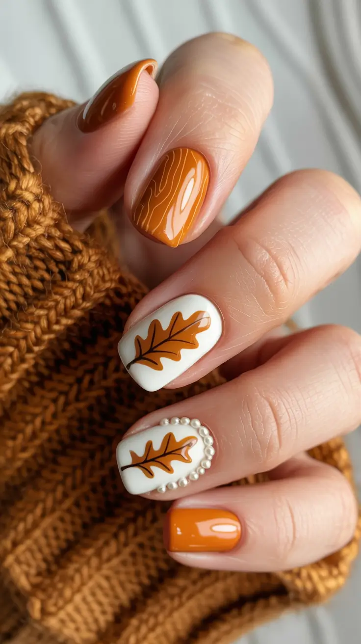 23 идеи осеннего дизайна ногтей на октябрь, которые вдохновят вас на новый маникюр 23 идеи осеннего дизайна ногтей на октябрь, которые вдохновят вас на новый маникюр