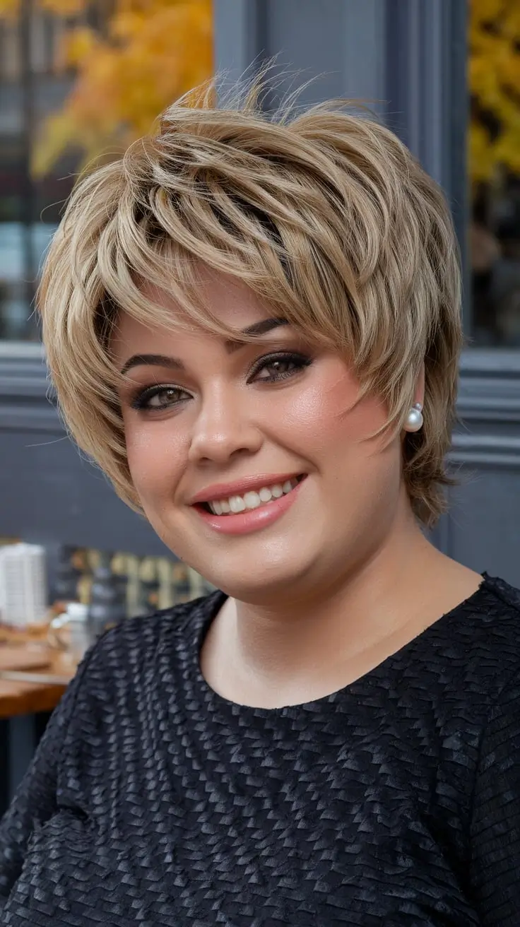 20 удачных стрижек для пухлых лиц, которые стоит попробовать этой осенью 20 удачных стрижек для пухлых лиц, которые стоит попробовать этой осенью