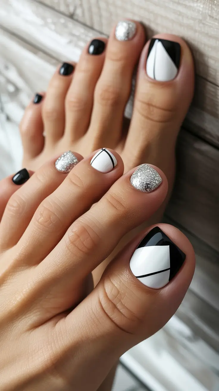 25 стильных осенних оттенков для педикюра