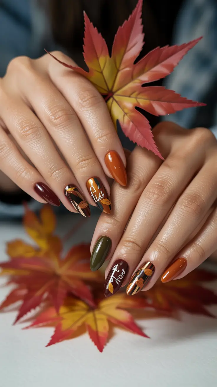 25 осенних идей для коротких и длинных ногтей, которые идеально подойдут для этого сезона