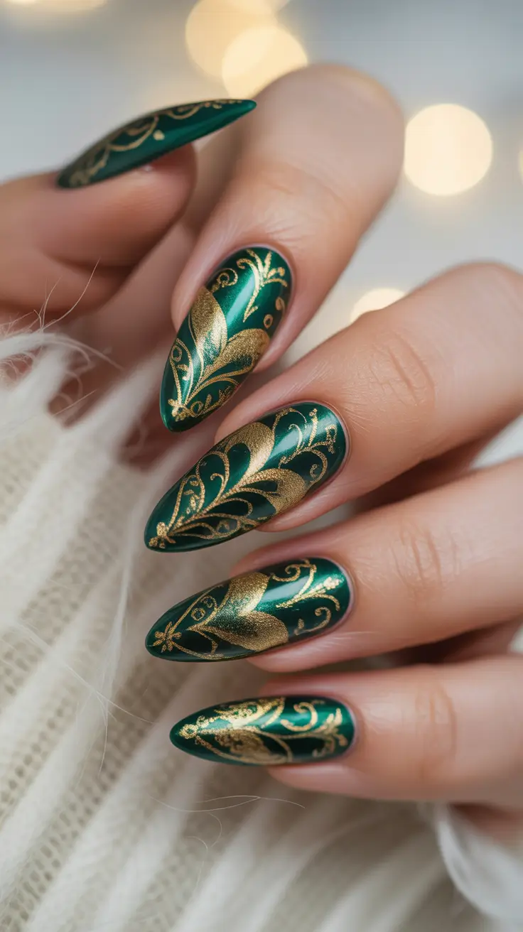 24 идеи рождественского маникюра: праздничный, стильный и совершенно не вычурный 24 идеи рождественского маникюра: праздничный, стильный и совершенно не вычурный