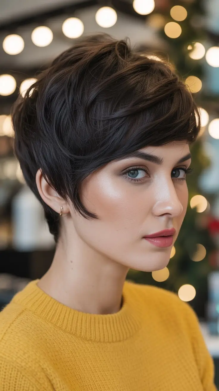 22 идеи зимних стрижек для круглого лица, которые освежат ваш образ