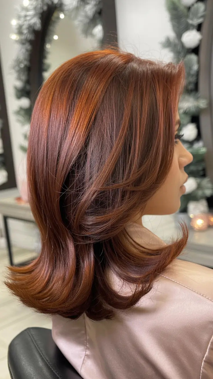 24 идеи для окрашивания волос в рыжий цвет зимой: модные оттенки этого сезона