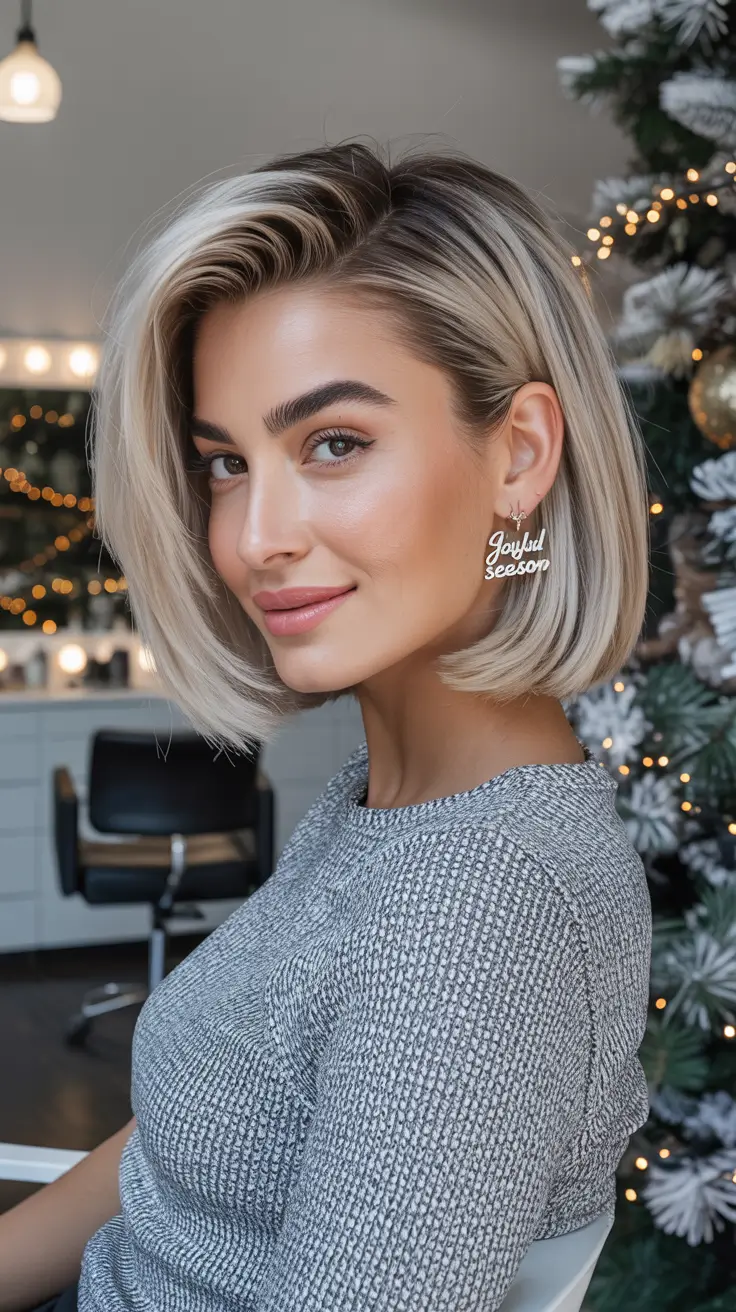 25 идей для мелирования в зимних оттенках для стильного сезонного образа