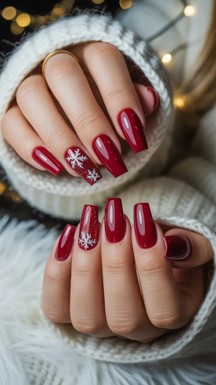 24 модных простых варианта зимнего маникюра для создания уютного и стильного образа 24 модных простых варианта зимнего маникюра для создания уютного и стильного образа