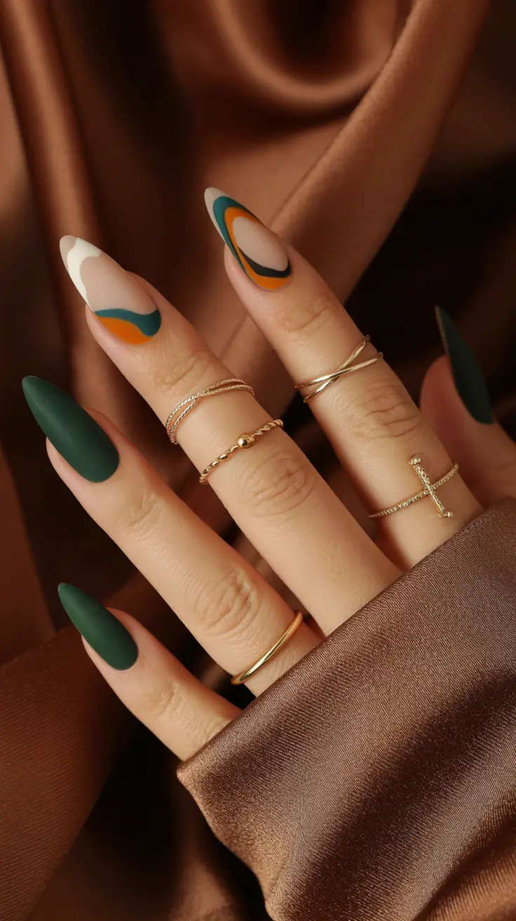 25 последних трендов в окрашивании ногтей на осень, которые вдохновят вас на сезонный маникюр