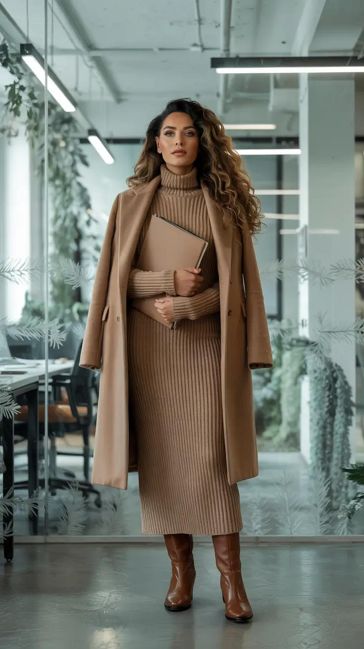 22 идеи офисных нарядов на зиму, чтобы выглядеть стильно и профессионально