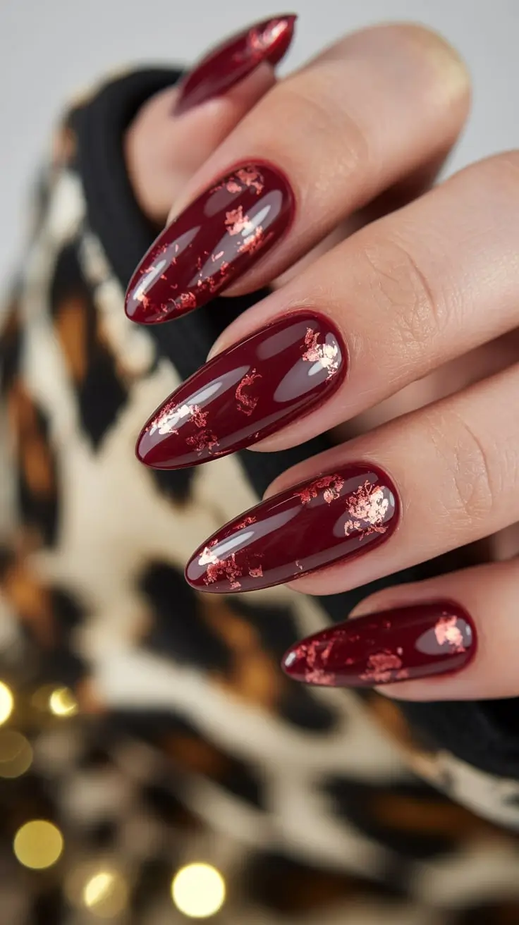 24 зимних миндальных маникюра: модные и элегантные дизайны для холодного времени года