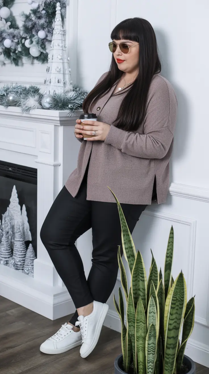 22 базовых комплекта одежды больших размеров на зим: стильные и неподвластные времени идеи