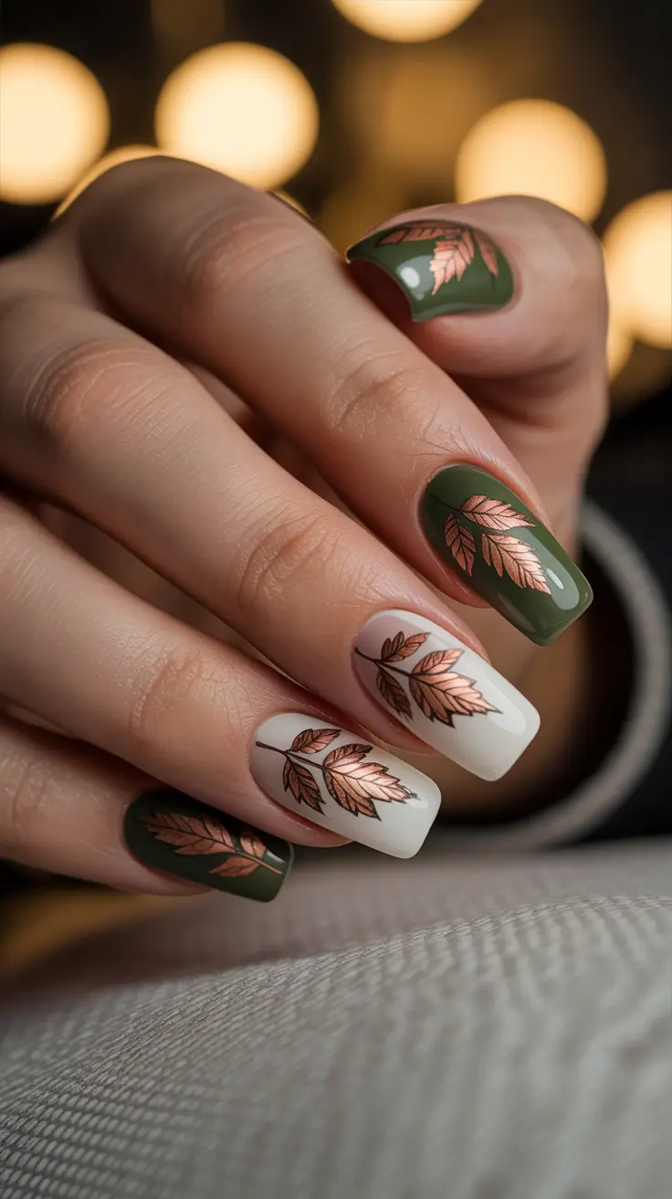 22 идеи осеннего дизайна ногтей, которые вам захочется повторить