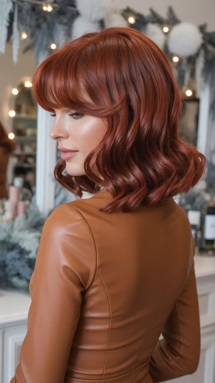 24 идеи для окрашивания волос в рыжий цвет зимой: модные оттенки этого сезона