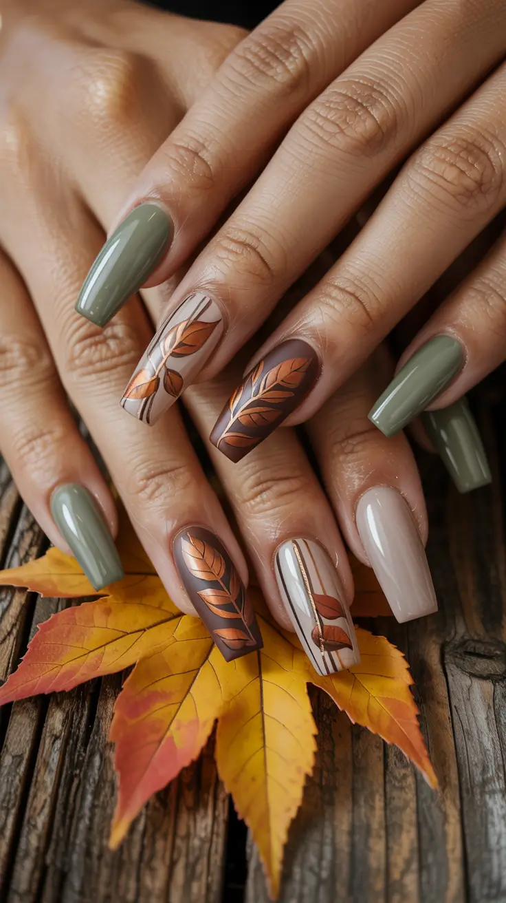 25 осенних идей для коротких и длинных ногтей, которые идеально подойдут для этого сезона