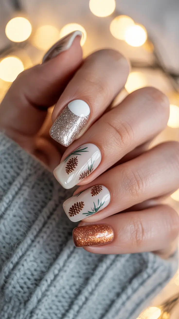 24 зимних дизайна для гель-лака: модные варианты для холодной погоды в этом сезоне