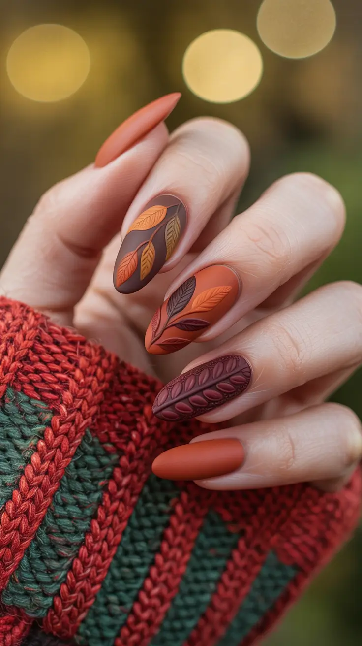 22 идеи осеннего дизайна ногтей, которые вам захочется повторить