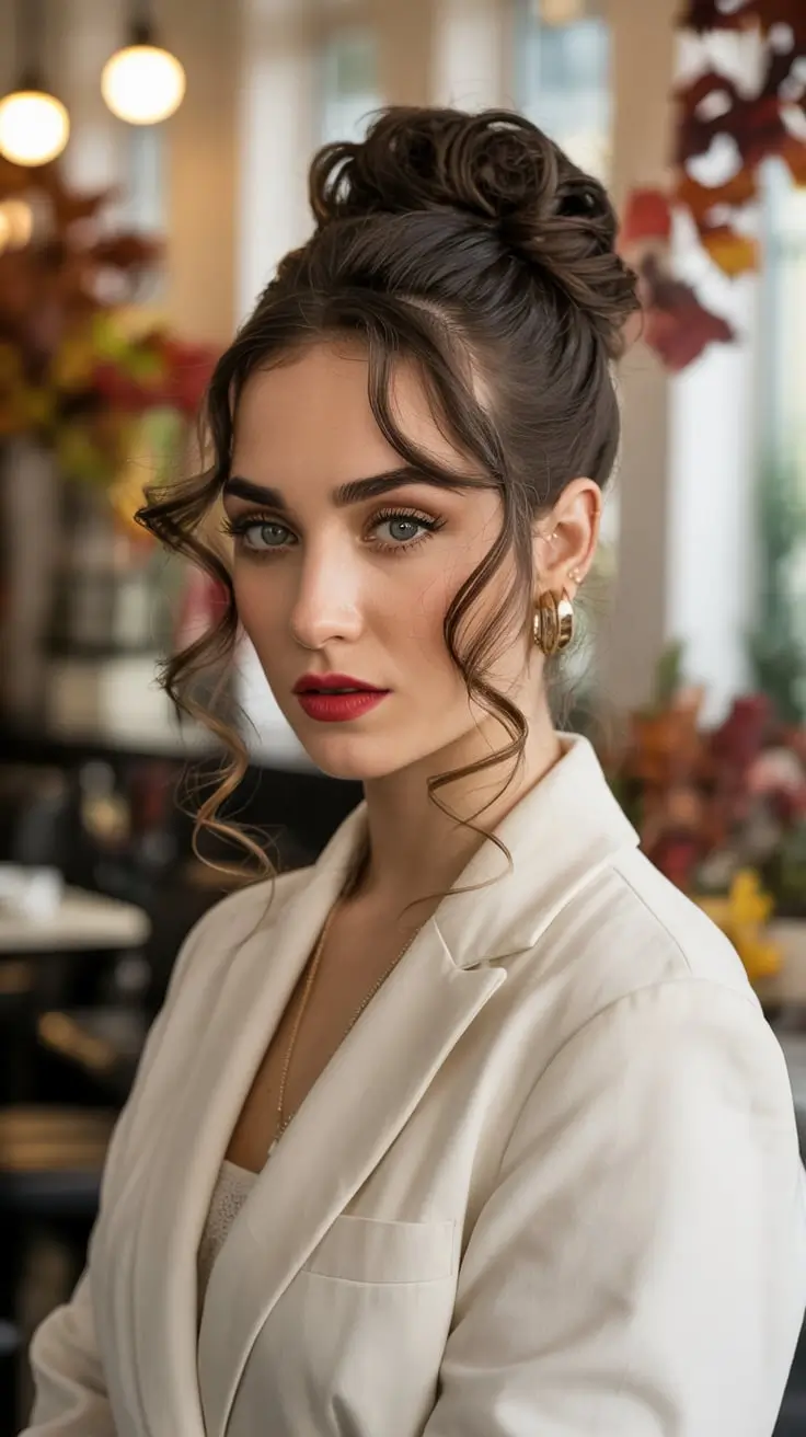 24 осенние причёски, которые вдохновят вас на создание сезонного образа