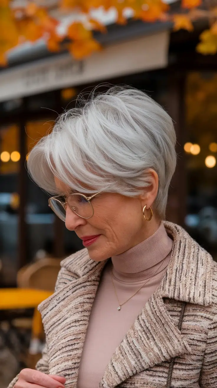25 элегантных осенних стрижек для женщин старше 60 лет, которые освежат ваш образ