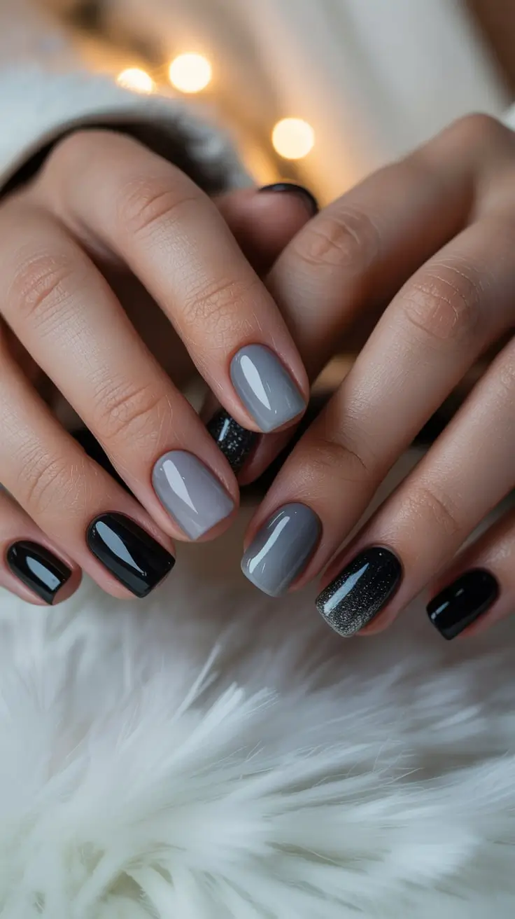 24 идеи зимнего маникюра: стильный, уютный и модный маникюр для холодного времени года