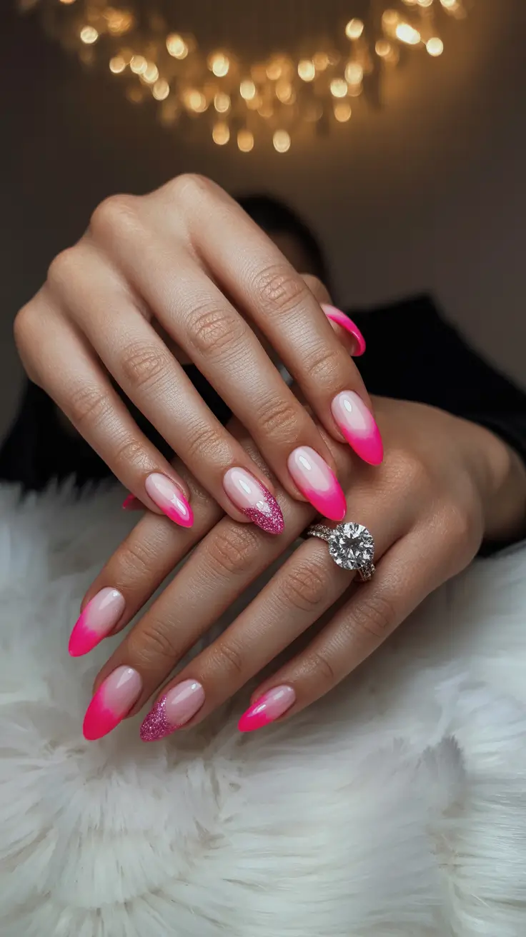 25 идей для зимнего маникюра в розовых тонах: стильно, современно и совершенно уместно