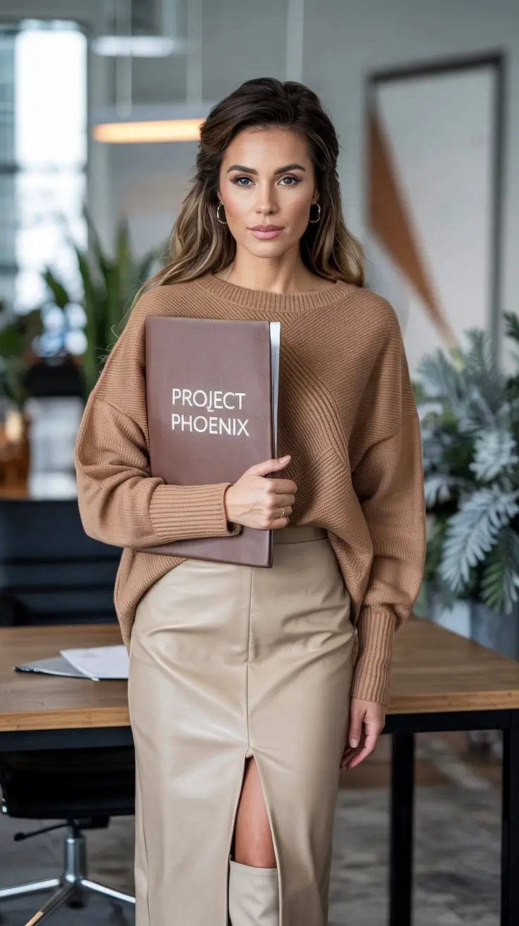 22 идеи офисных нарядов на зиму, чтобы выглядеть стильно и профессионально