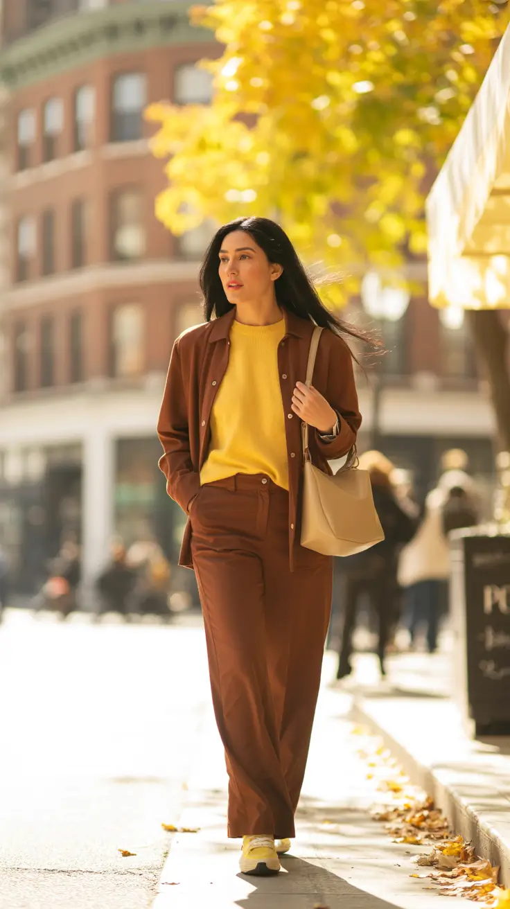 20 идей стильных образов для женщин среднего размера на осень