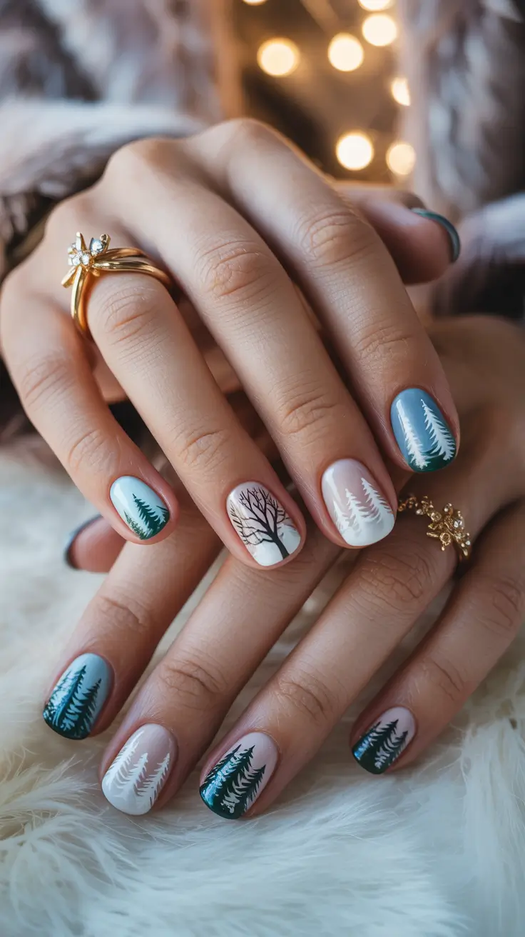 24 идеи зимнего маникюра: модные тенденции в маникюре, которые стоит попробовать в этом сезоне