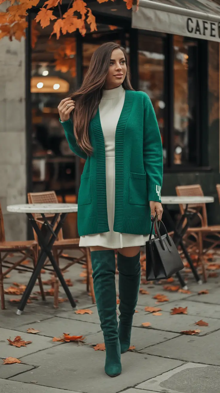 21 осенний образ с ботинками — модные идеи