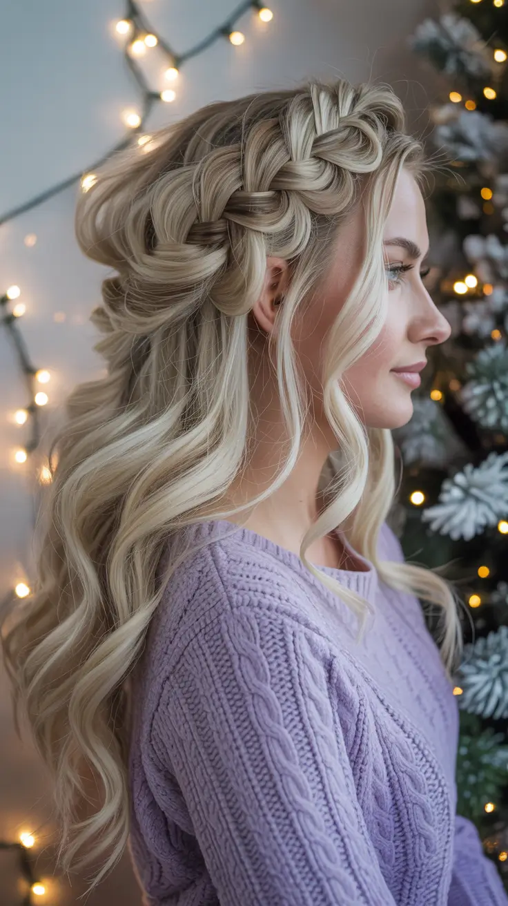 25 милых зимних причёсок на любой случай