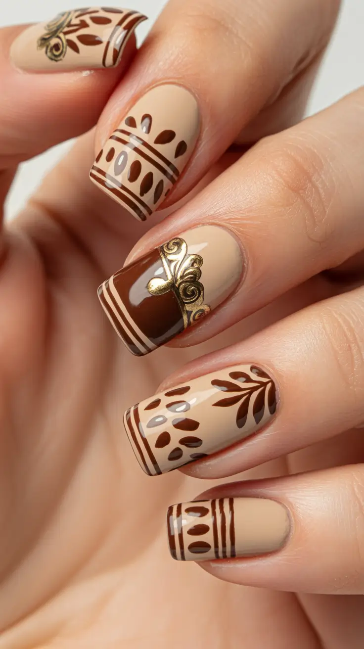 25 модных коричневых осенних маникюров, которые переосмысливают осенний шик 25 модных коричневых осенних маникюров, которые переосмысливают осенний шик