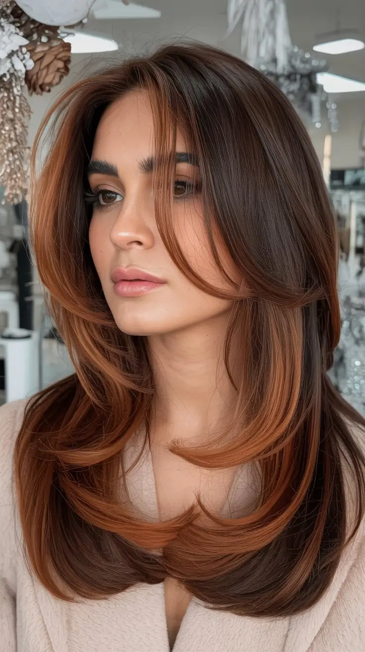 24 идеи для окрашивания волос в рыжий цвет зимой: модные оттенки этого сезона