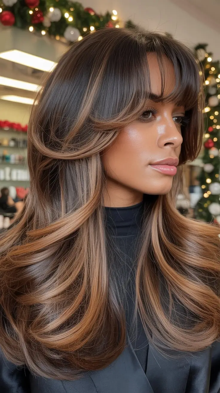 23 потрясающих зимних оттенка для тёмной кожи, которые стоит попробовать