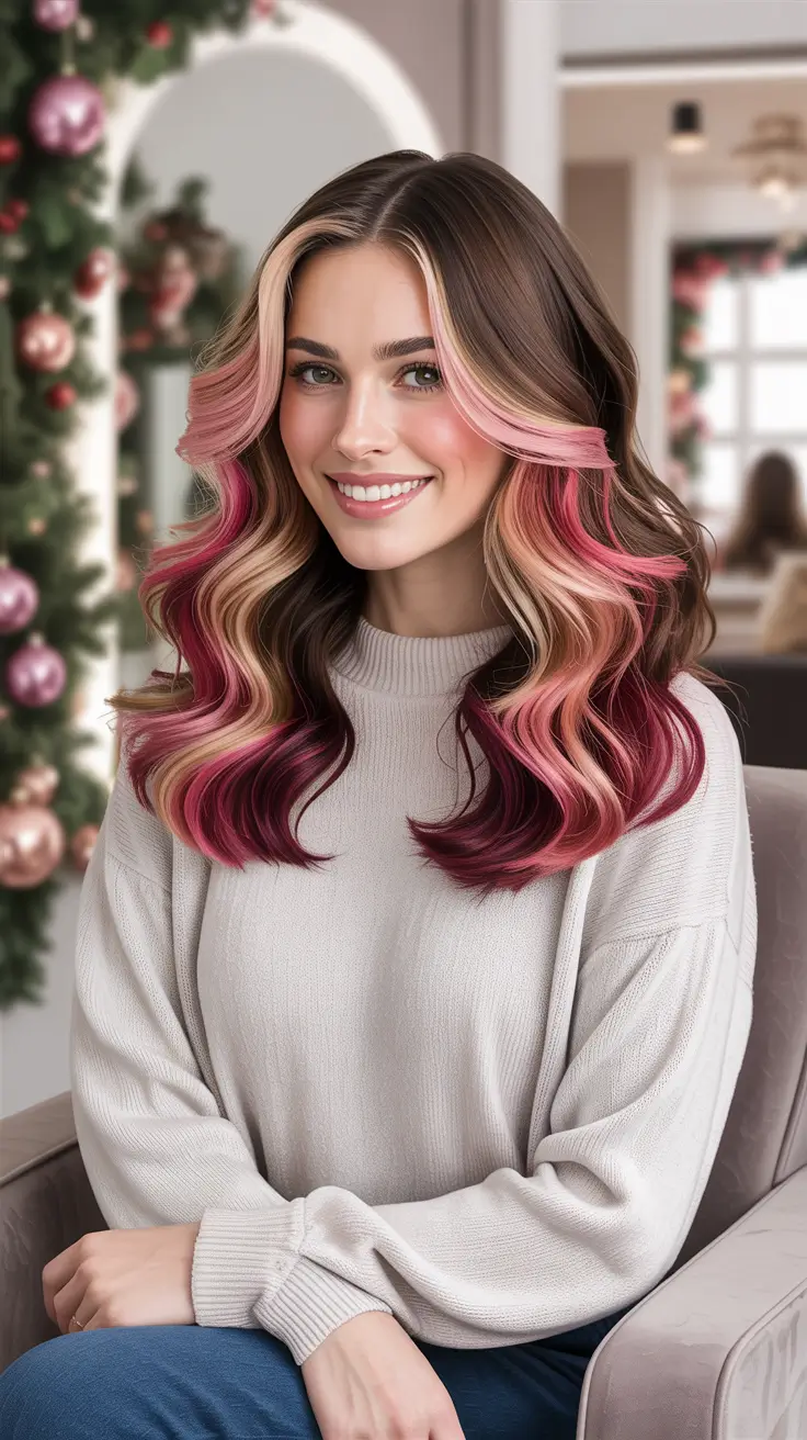 25 идей для мелирования в зимних оттенках для стильного сезонного образа