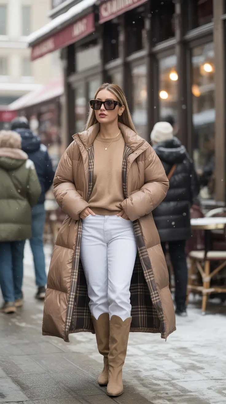 24 образа с зимними пуховиками: стильно и уютно 24 образа с зимними пуховиками: стильно и уютно