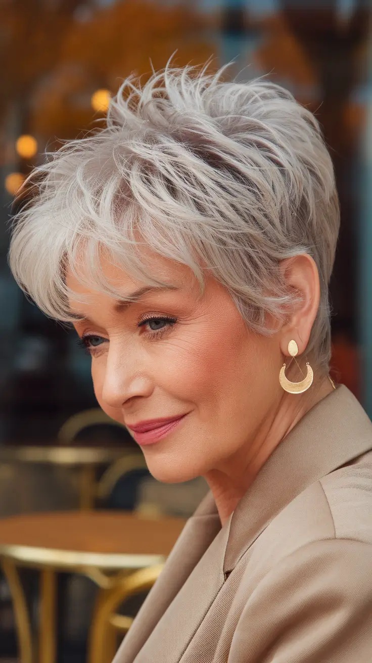 25 элегантных осенних стрижек для женщин старше 60 лет, которые освежат ваш образ