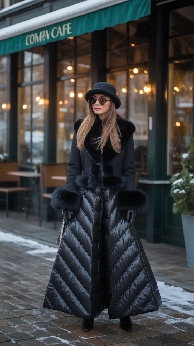 24 стильных варианта зимних нарядов